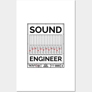 Sound Engineer Posters and Art